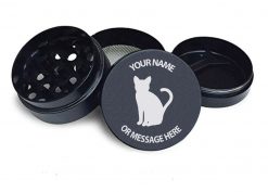 Personalised Grinder Sitting Cat