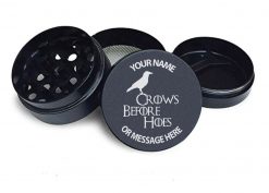 Personalised Grinder Crows Before Hoes