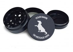 Personalised Grinder Sitting Dog