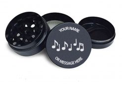 Personalised Grinder Musical Notes