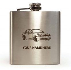 Personalised Hip Flask BMW 5 Series