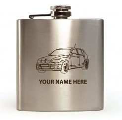 Personalised Hip Flask BMW 120