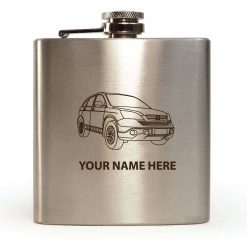Personalised Hip Flask  Honda CRV