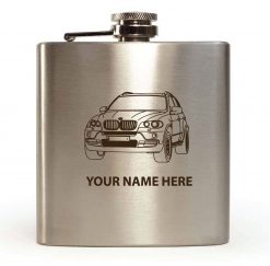 Personalised Hip Flask BMW X5